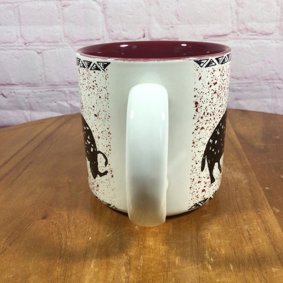 Ceramic Bull Splatter Paint Mug - Picture 4 of 7